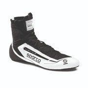 Sparco X-Light Plus FIA Racing Shoes — White/Black