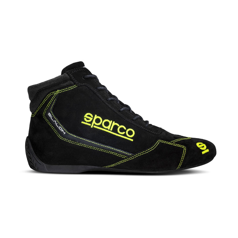 SPARCO SLALOM SHOES — Black/Fluo yellow