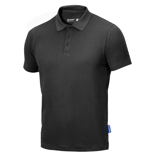 Sparco Grit Capitol Polo Shirt — Grey