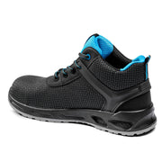 Sparco Horizon Tek-H Rialto Safety Shoes S3S ESD Unisex Black — Black/Sky Blue