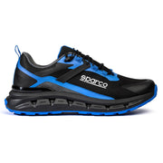 Sparco S-Pike Moulinon Occupational Shoes O2 ESD Unisex Black — Black/Light Blue