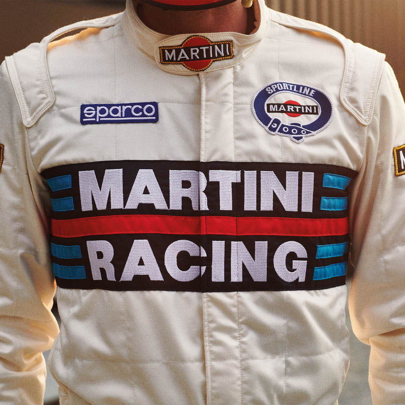 Sparco Martini Racing Competition R567 Racing Suit — White