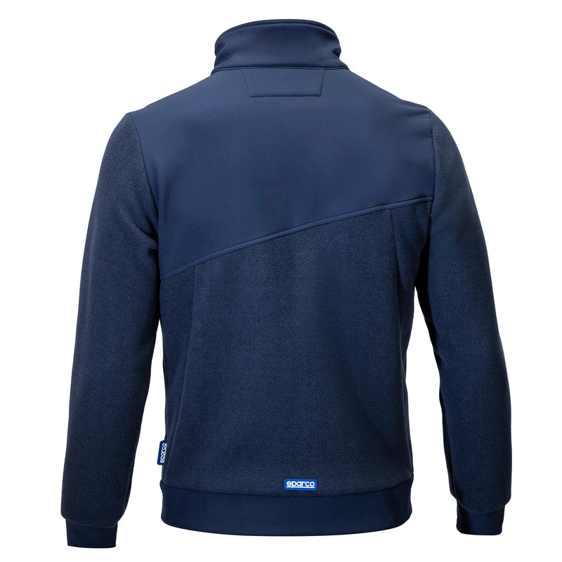 Sparco Teamwork Crestone Full-Zip Fleece — Navy blue