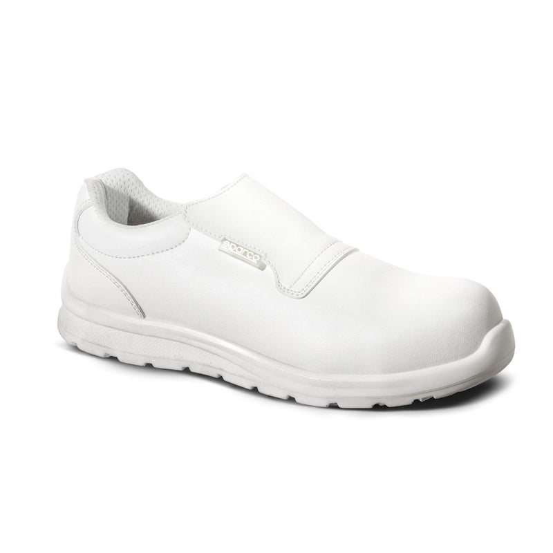 Sparco Trackday Homy No-Lace Safety Shoes S2 Unisex White — White