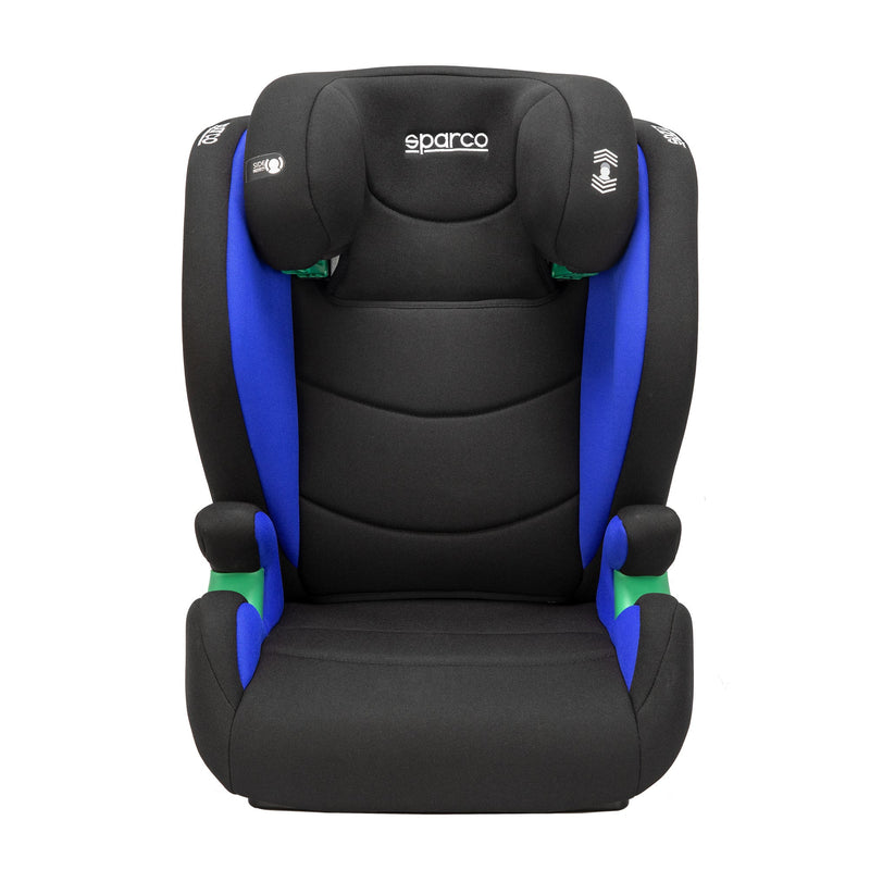 Sparco F1000KI ISOFIX i-Size Child Car Seat - Blue — Sky blue
