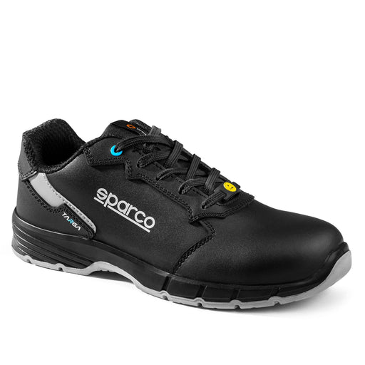 Sparco Targa Sandro Safety Shoes S3S ESD Unisex Black — Black/Dark Grey