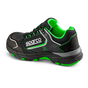 Sparco Allroad Baku Safety Shoes S3 - Black — Black/Fluo green