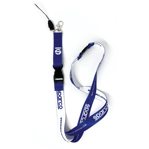 Sparco Official Lanyard Set 10 Pieces - Blue — 
