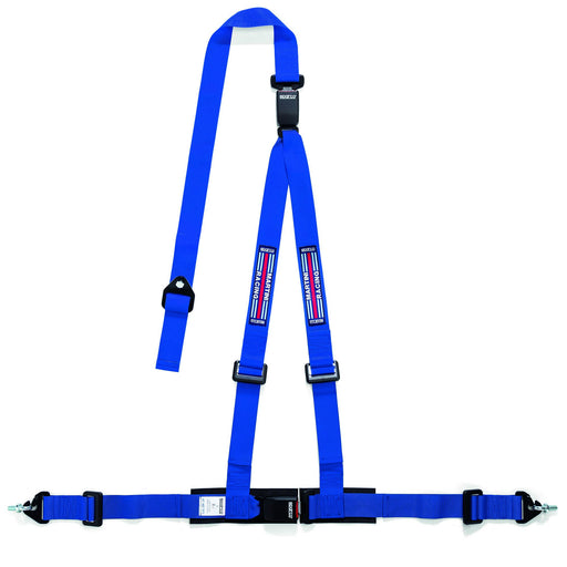 Sparco Club H-3M 3-Point Harness - Martini Racing — light blue