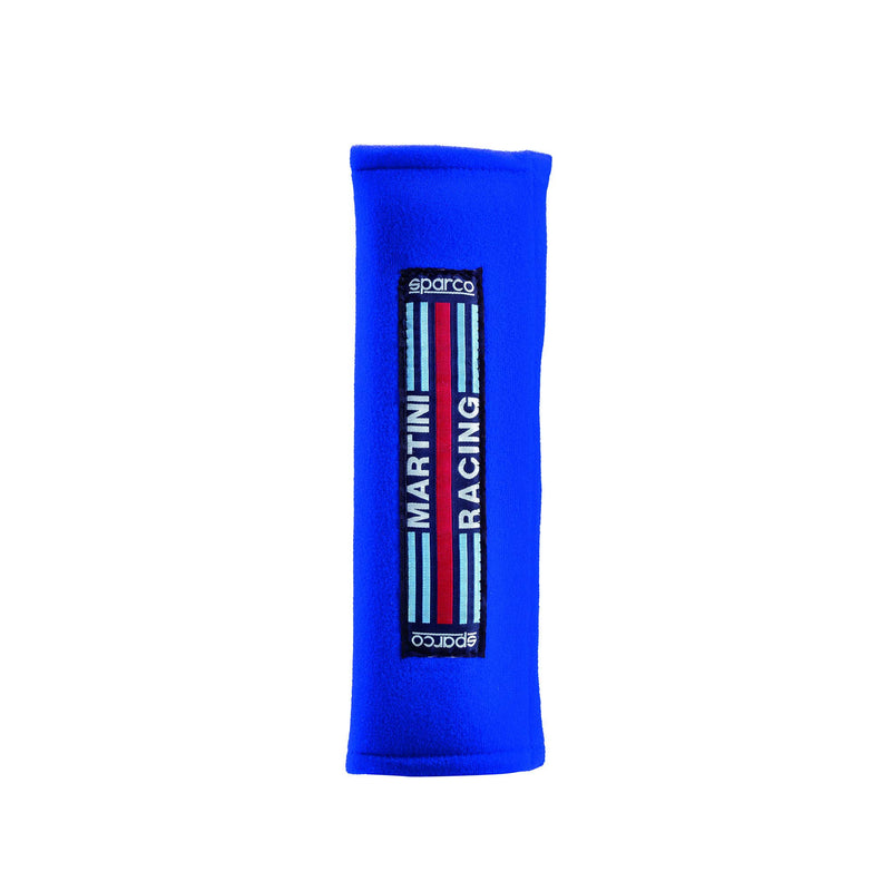Sparco Harness Pads Martini Racing - Pair — Sky blue