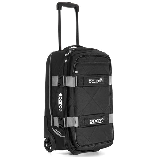 Sparco Travel Trolley - Black/Silver — Black/Silver