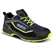 Sparco Safety Shoes S3 Indy Baltimora ESD Unisex Navy/Fluorescent Yellow — Marine Blue/Fluorescent Yellow