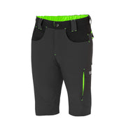 Sparco Tech Light Laredo Work Shorts — Grey/Green