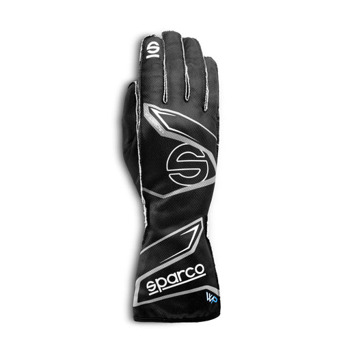 Sparco K-Arrow+ Waterproof Karting Gloves — Black/Grey