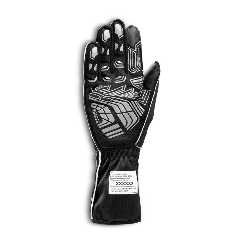 Sparco K-Arrow+ Waterproof Karting Gloves — Black/Grey