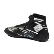 Sparco K-Rapid Waterproof Karting Shoes — Black/White