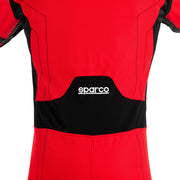 Sparco Thunder Advanced Karting Suit — Red/Black