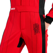 Sparco Thunder Advanced Karting Suit — Red/Black