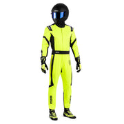 Sparco Thunder Advanced Karting Suit — Fluorescent yellow/Black
