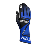 SPARCO RUSH FOR KARTING - Black / Blue / 4 - Karting Gloves