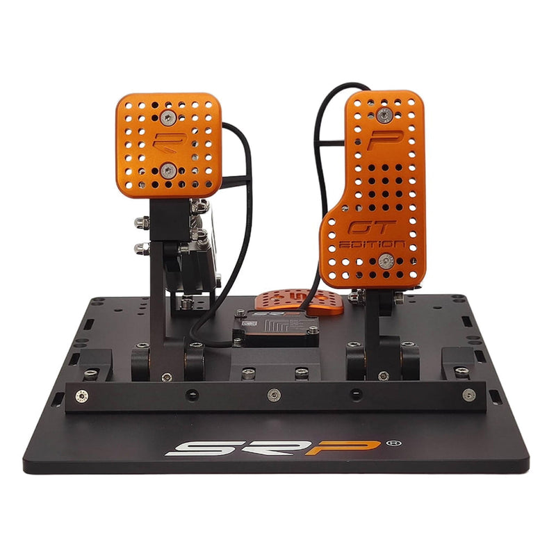 SRP GT-R 2P Black Edition pneumatic sim racing pedals – product view 2