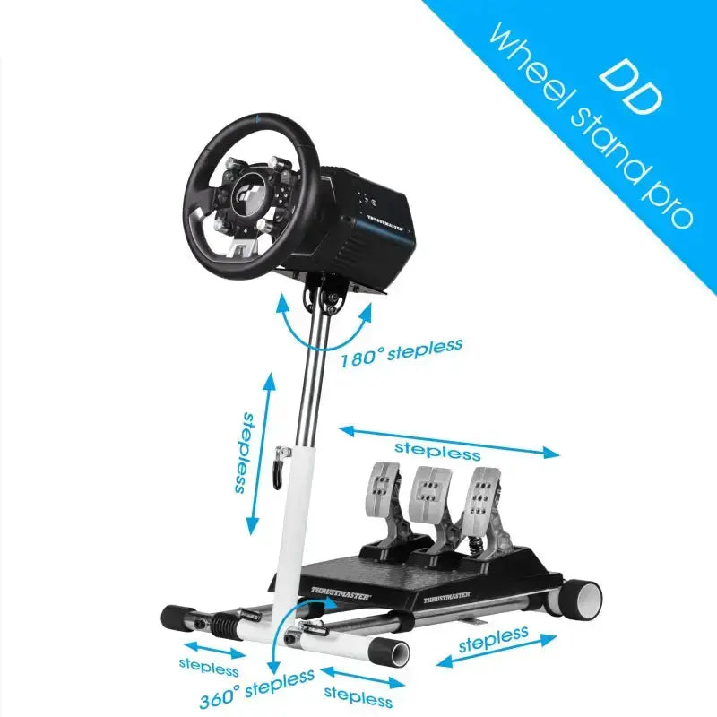 Wheel Stand Pro DD for Logitech, Fanatec, Moza Racing R9, R12 - Sim Race Webshop B.V.